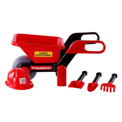 Cavallino mammoet kruiwagen met helm en gereedschap, 5ldg.