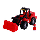 Cavallino mammoet graafmachine met speelfiguur, 42,5cm - afbeelding 1
