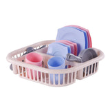 Cavallino servies met afwasrek roze, 30dlg. - afbeelding 2