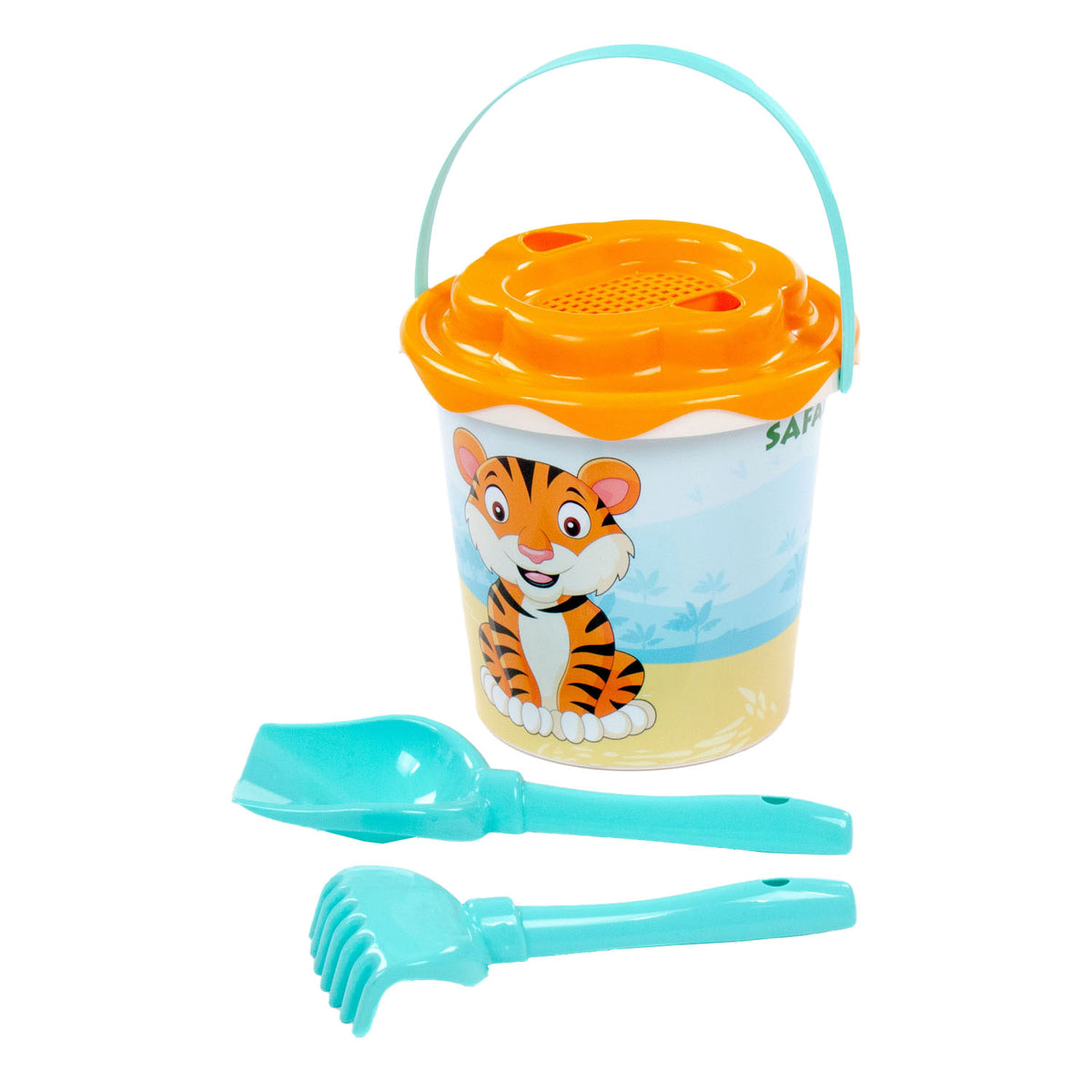 Cavallino safari xl emmerset blauw, 4dlg.