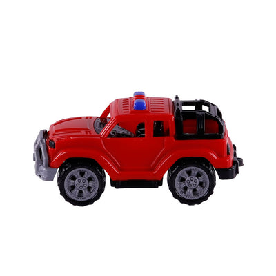 Cavallino trendy jeep rood, 22cm