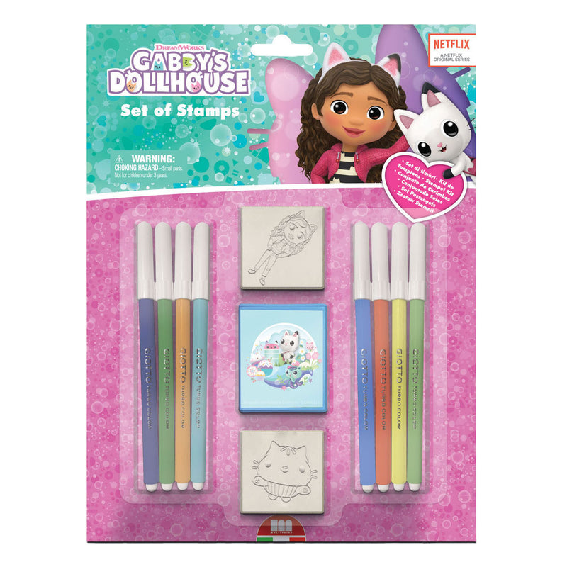 Gabby's poppenhuis stempelset, 11dlg.