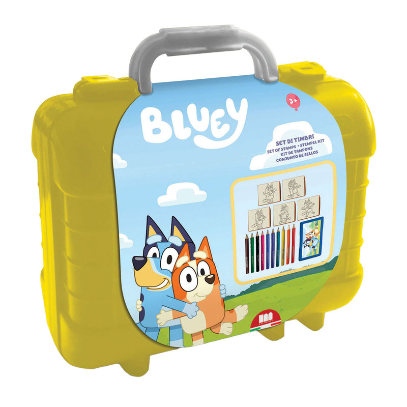 Multiprint bluey reis stempel- en kleurkoffer