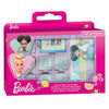 Mattel houten stempels, notitieboekje en viltstiften barbie - 12dlg.