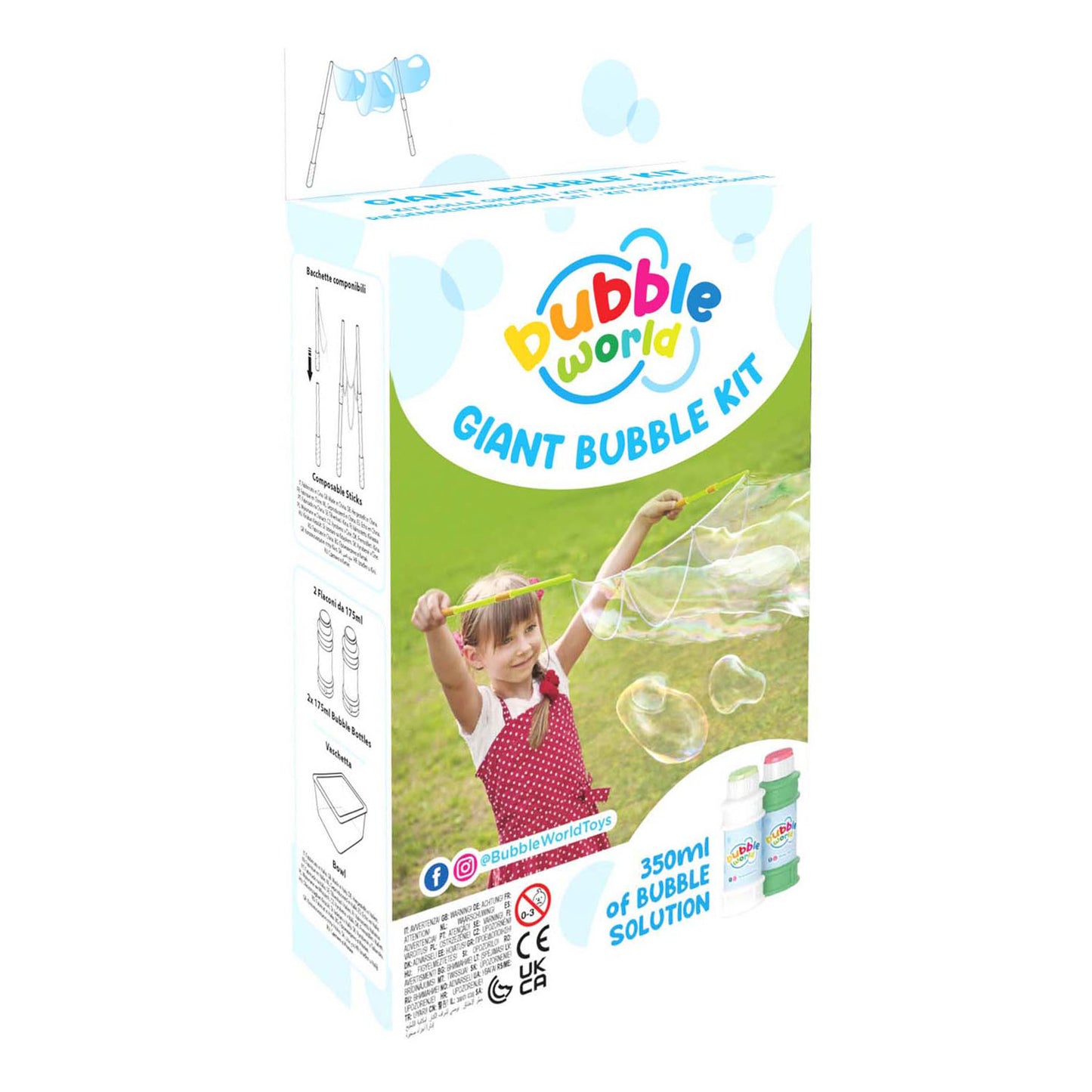 Bellenblaas set om gigantische bellen te maken - incl. bellenblaas