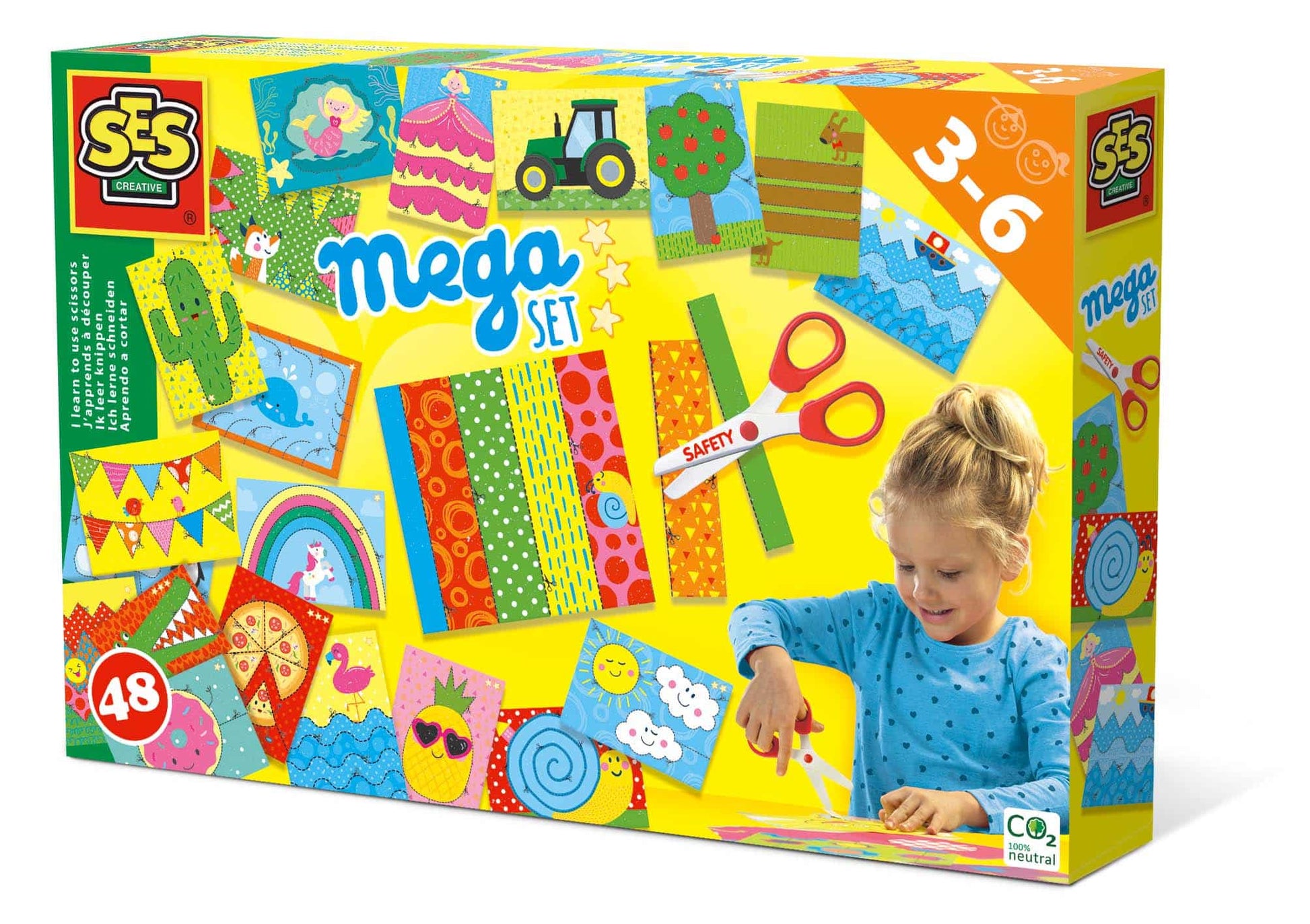 Ses creative ses ik leer knippen - mega set