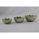 Mansion atmosphere loire votive waxinelichthouder groen set a 3