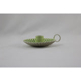 Mansion atmosphere moselle kandelaar groen 11x9x3cm - afbeelding 2