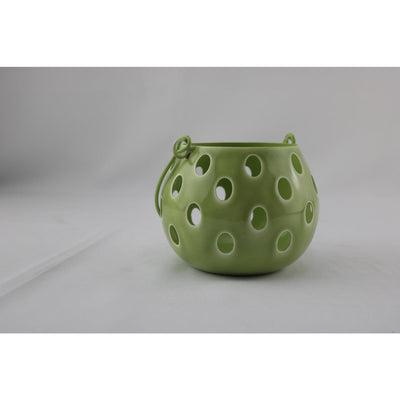 Mansion atmosphere loiret lantaarn m groen 13x13x10cm