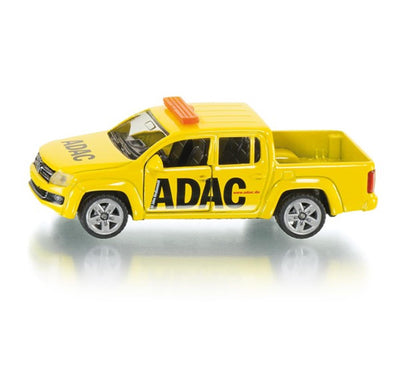 Siku duitse wegenwacht (adac) pick-up volkswagen amarok geel (1469)