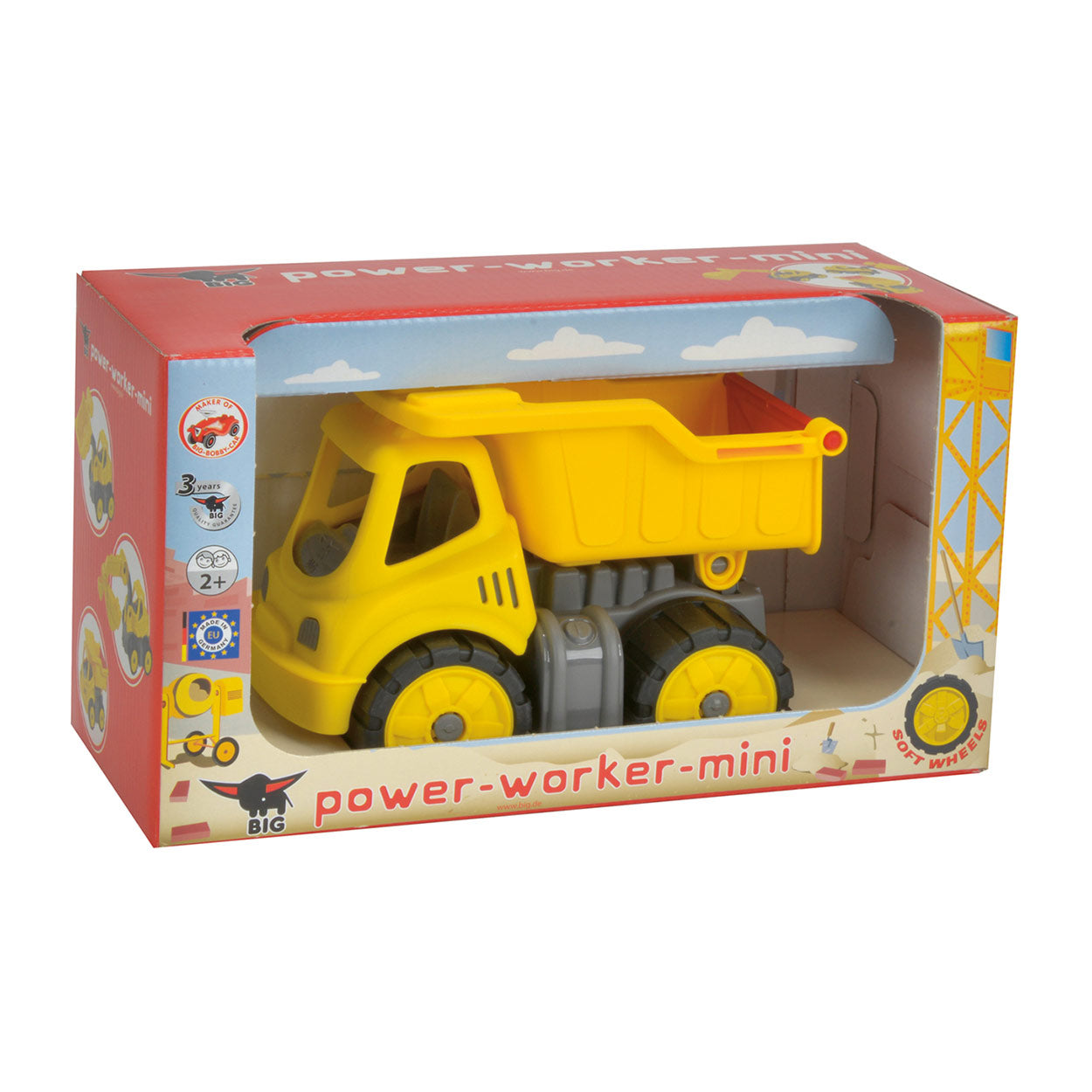 Big power worker mini kiepwagen