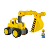 Big power worker midi graafmachine met figuur
