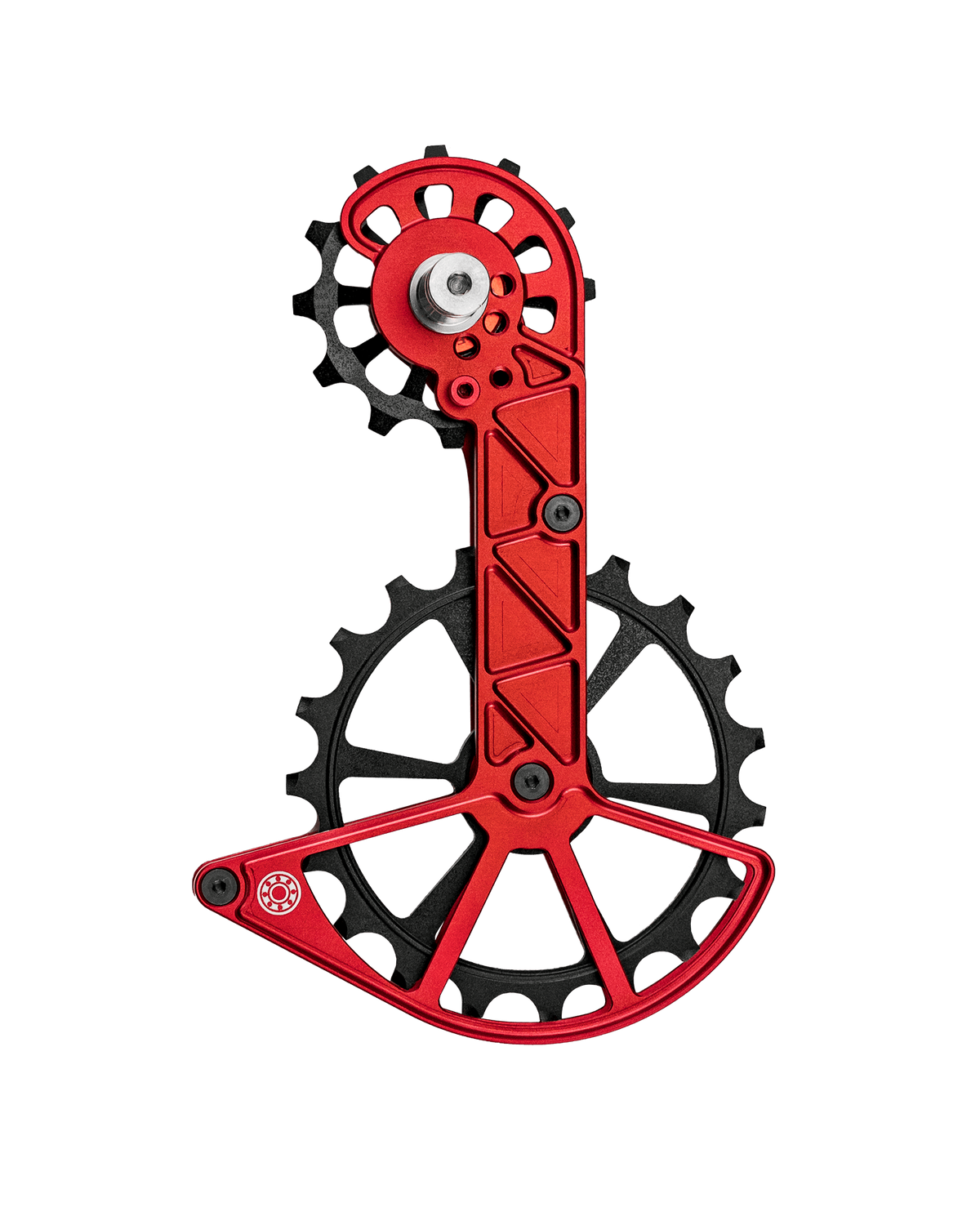 Kogel derailleurdeel kolossos oversized keramisch rood