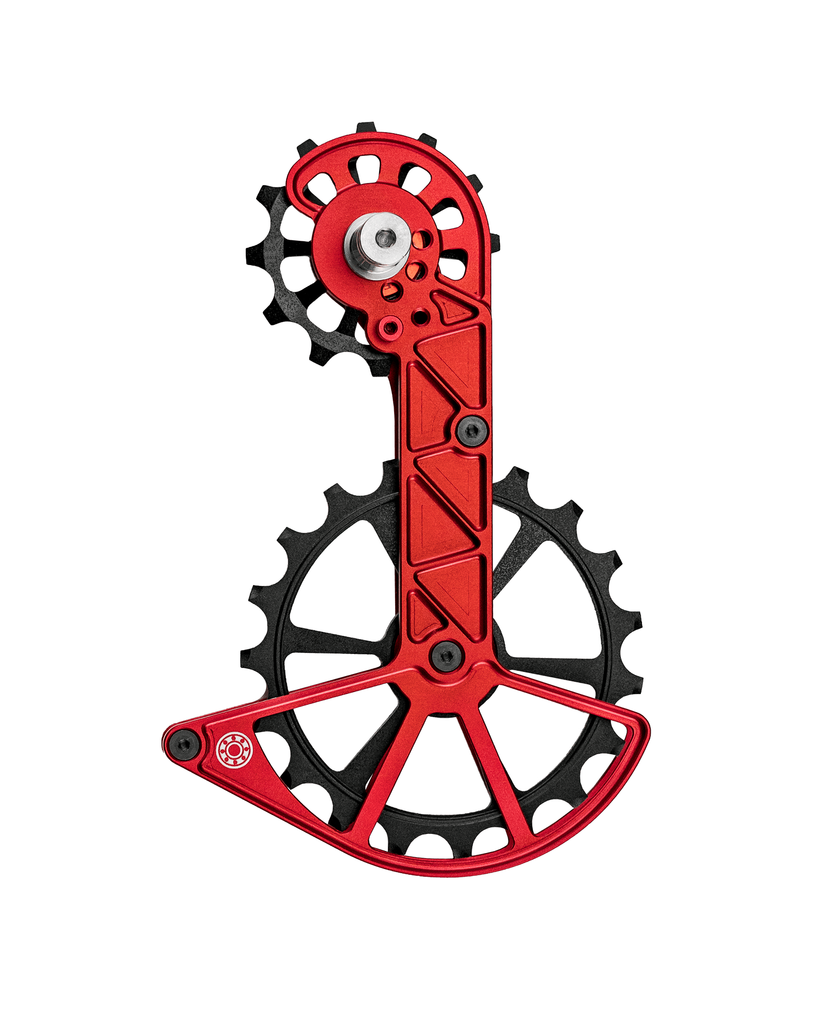 Kogel derailleurdeel kolossos oversized keramisch rood