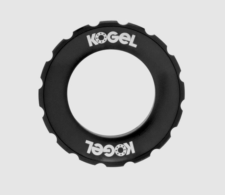 Kogel lockring centerlock compatibel rotor lockring external zwart
