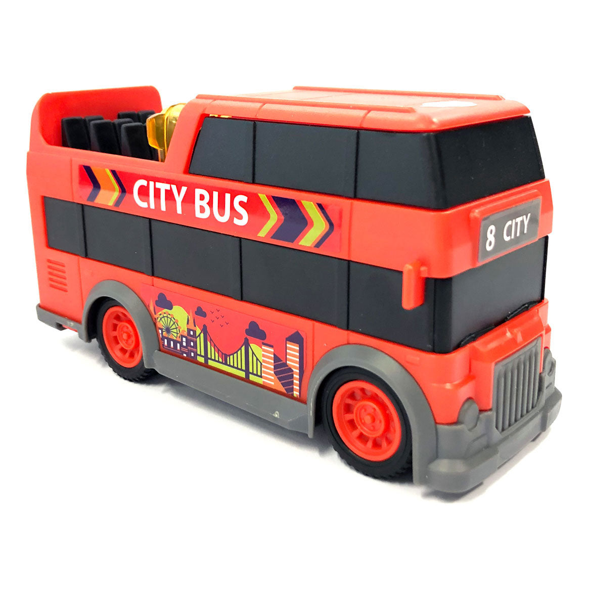 Dickie stadsbus met licht en geluid