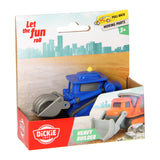 Dickie heavy buider werkvoertuig blauw - afbeelding 1