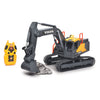 Dickie toys rc volvo graafmachine - vanaf 3 jaar - licht en geluid - bestuurbaar