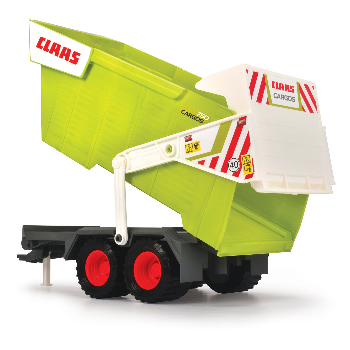 Dickie claas tractor met kieptrailer