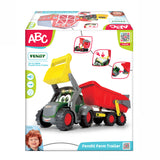 Dickie abc fendti tractor met aanhanger en boerderij - afbeelding 2