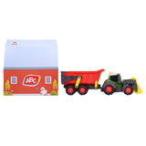 Dickie abc fendti tractor met aanhanger en boerderij - afbeelding 5