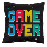 Ootb omkeerbaar kussen power up game over 40x40cm 100% polyester - afbeelding 2