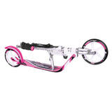 Hudora scooter big wheel step rx205 - wit roze - afbeelding 2