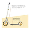 Hudora big wheel step 215 scooter - sand