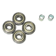 Hudora vervangende wielset slim voor bigwheel 205 - afbeelding 2