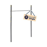 Hudora rekstok pro single - afbeelding 1