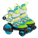 Hudora rolschaatsen my first quad led auto, maat 26-29 - afbeelding 2