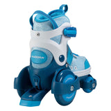 Hudora rolschaatsen my first quad blauw, maat 30-33 - afbeelding 1