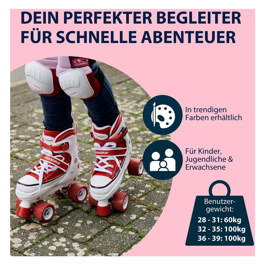Hudora rolschaatsen sneaker amber, maat 36-39