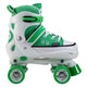 Hudora rolschaatsen sneaker groen, maat 32-35
