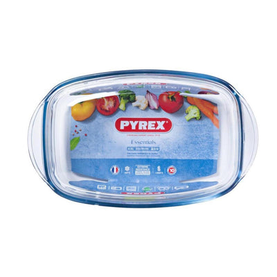 Pyrex ovenschaal met deksel 33x20x13cm