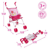 Lobbes speelgoed bv 509 crew - buggy poppenwagen - afbeelding 3