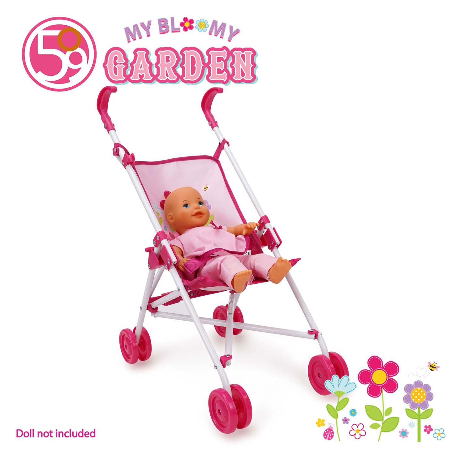Lobbes speelgoed bv buggy poppenwagen