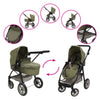2-in-1 poppenwagen