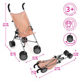 Lobbes speelgoed bv 509 crew - buggy poppenwagen opvouwbaar - afbeelding 3