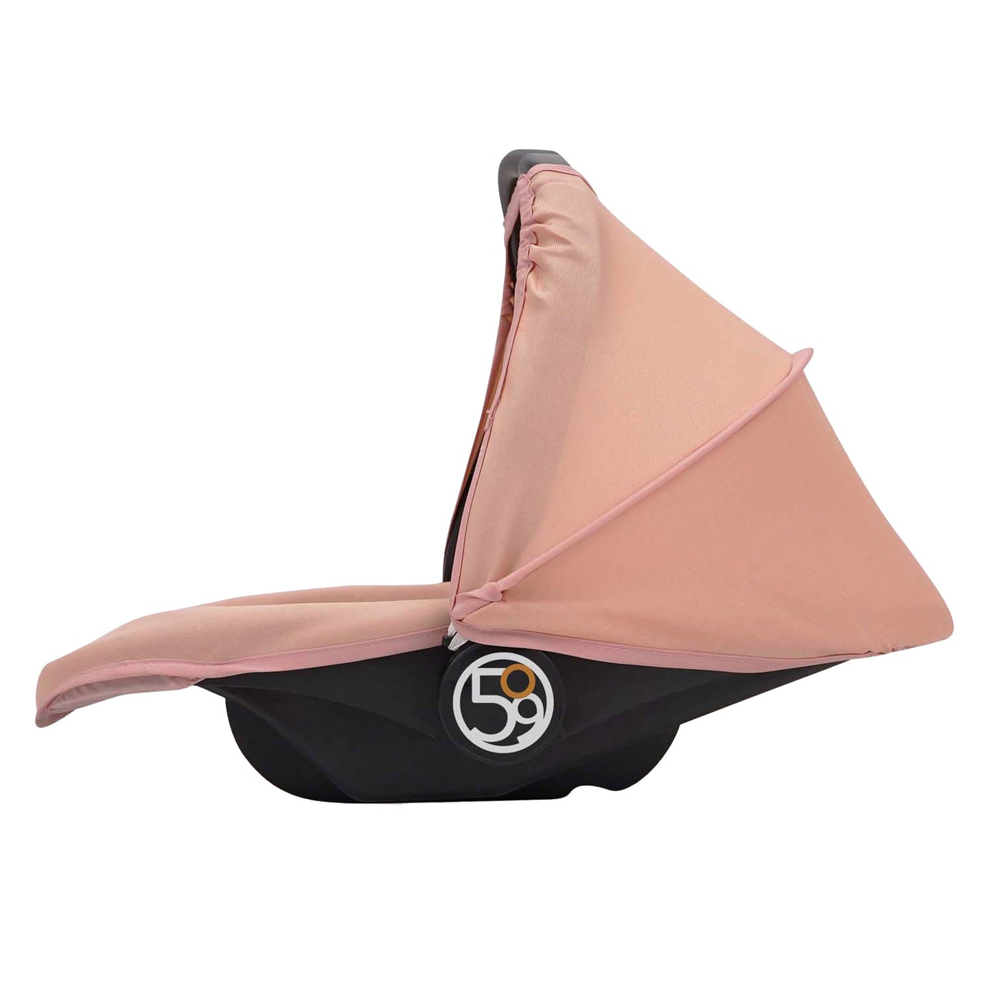 509 crew 3-in-1 poppenautostoel - roze