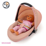 509 crew - 3-in-1 poppenautostoel - roze - afbeelding 5