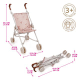 Buggy poppenwagen ballet flora - afbeelding 2