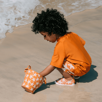 Seastar | oranje strandspeelset