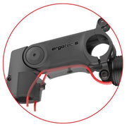 Ergotec stuurpen ahead sepia xl fi ø28.6mm 90mm ø31.8mm - zwart - afbeelding 2