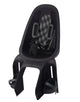 Qibbel air fietsstoeltje achter mik-hd bevestiging - fietszitje - midnight black