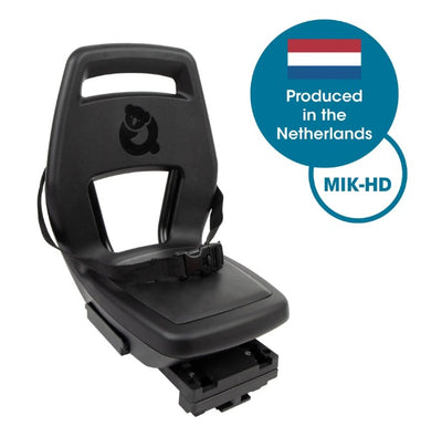Qibbel achterzitje junior mik hd zwart compleet q350