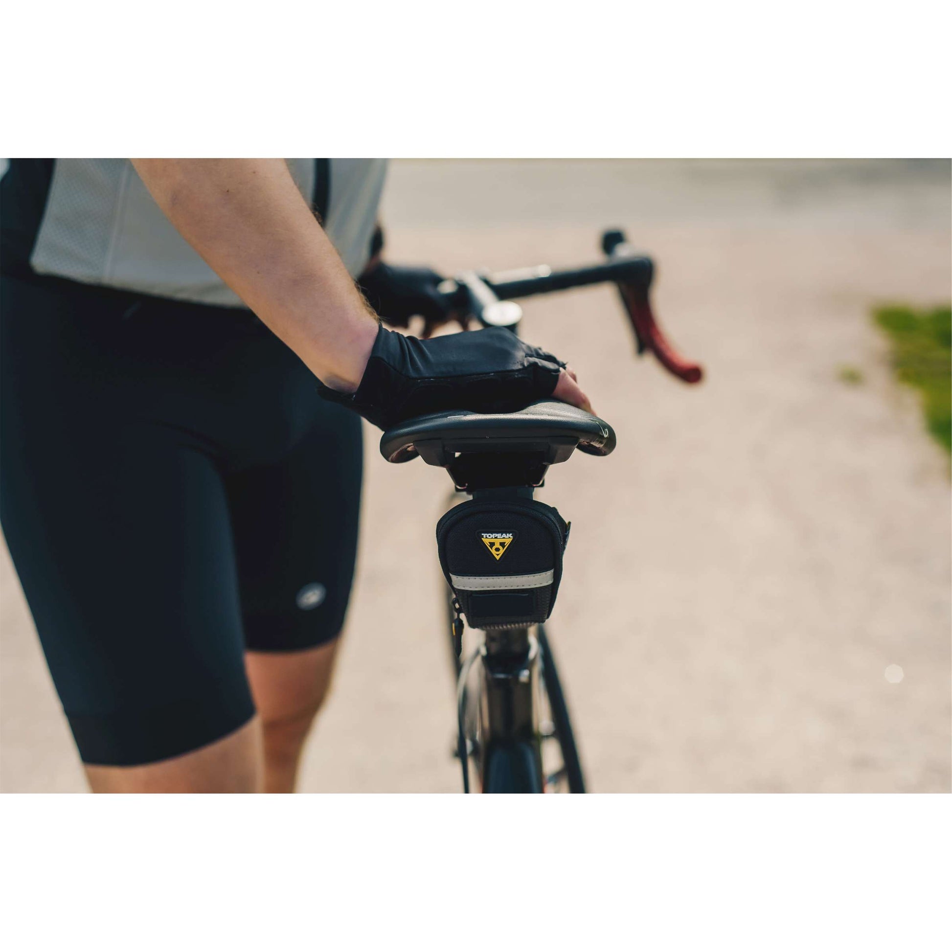 Topeak zadeltas Aero WP XS - Zwart