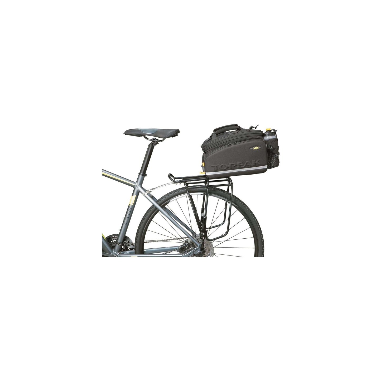 Topeak mtx 2.0 trunkbag dx trunklock pannier rack bag