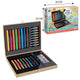 Grafix kleurkoffer voor kinderen | 33-delig | creativiteitsdoos voor kinderen | kleuren | schminken | tekenen | knutselen |