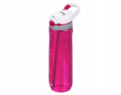 Contigo ashland autospout waterfles met rietje | grote bpa-vrije drinkfles van 720ml | sportfles | lekvrije drinkfles | ideaal voor school, de sportschool, fiets, hardlopen, wandelen | sangria